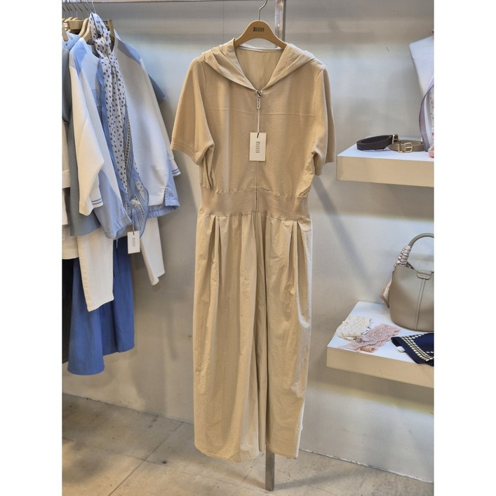 3층 멜본 니트후드원피스 STOW25730