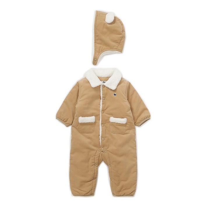 블루독 베이비 [겨울 우주복] 코듀로이 패딩 우주복 45C13-603-03