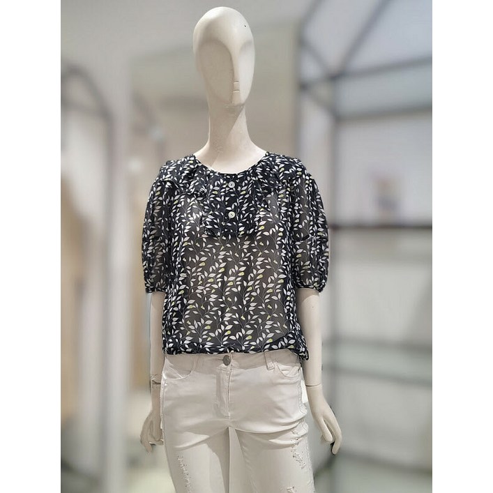 SI SI  SI러플 핀턱 포인트 블라우스SGBAF24060 (P002807691)