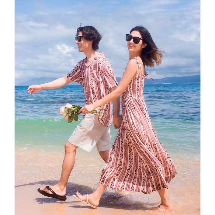 두근비치 에스닉 원피스 신혼여행 커플룩 바캉스 원피스 휴양지 커플룩 허니문 커플룩 해외여행룩 휴양지 커플 동남아 커플룩 바캉스 커플룩 허니문 원피스 허니문룩 보헤미안 원피스