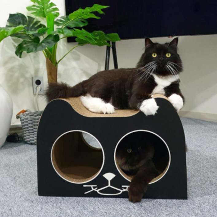 네꼬모리 스카이캣슬 숨숨집 고양이 대형 스크래쳐