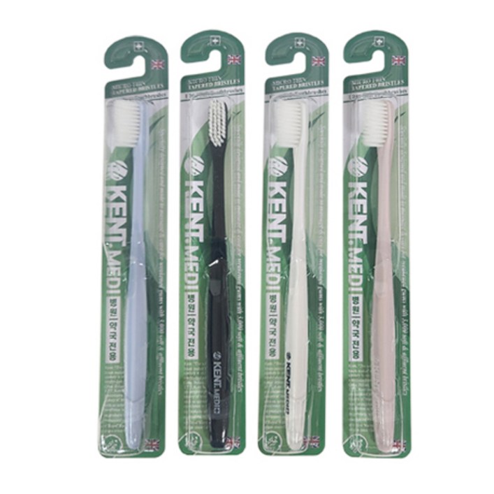 켄트 콤팩트 초극세모 스몰헤드 칫솔