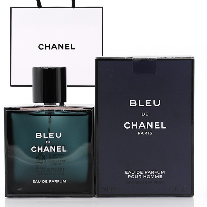 [정식 한글라벨 백화점제품] 블루 드 샤넬 오 드 빠르펭, 쇼핑백동봉, 50ml, 1개
