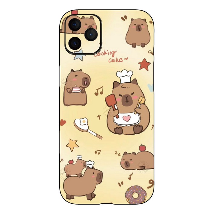 NEW 2025 카피바라 풀커버 휴대폰 범퍼 케이스