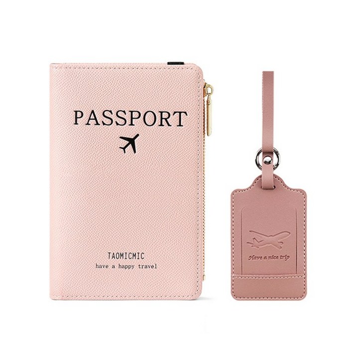 올레브 여권케이스 네임테그 증정 안티스키밍 여권 지갑 여권케이스 RFID차단