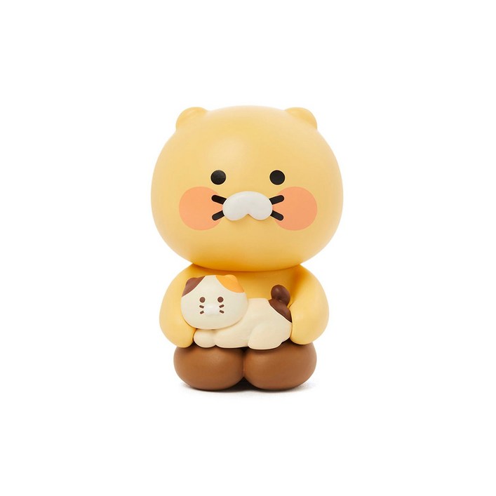 카카오프렌즈 아기고양이 차량용 방향제춘식이, 화이트 플로럴, 1개