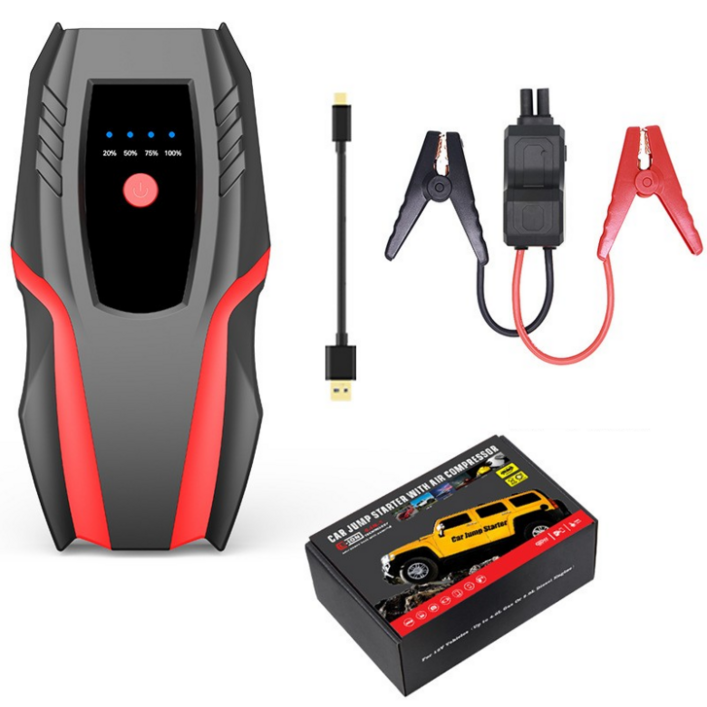 (국내배송) 제로쿨  차량용 점프스타터 6000 mah 스마트 안전 점프선