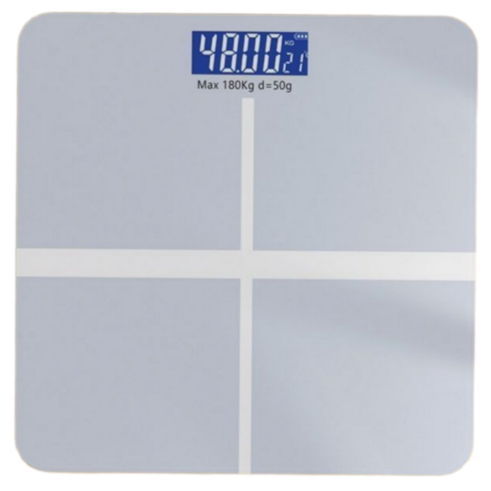 WH-P 저울 배터리식 전자 체중 저울 가정용 정밀 지능 충전 가능 고항속, 1개, 화이트, b8045