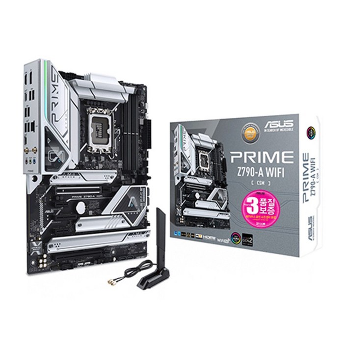 ASUS PRIME Z790A WIFICSM STCOM 에이수스 컴퓨터 PC 게이밍 메인보드 인텔 13세대 랩터레이크 12세대 엘더레이크 CPU추천