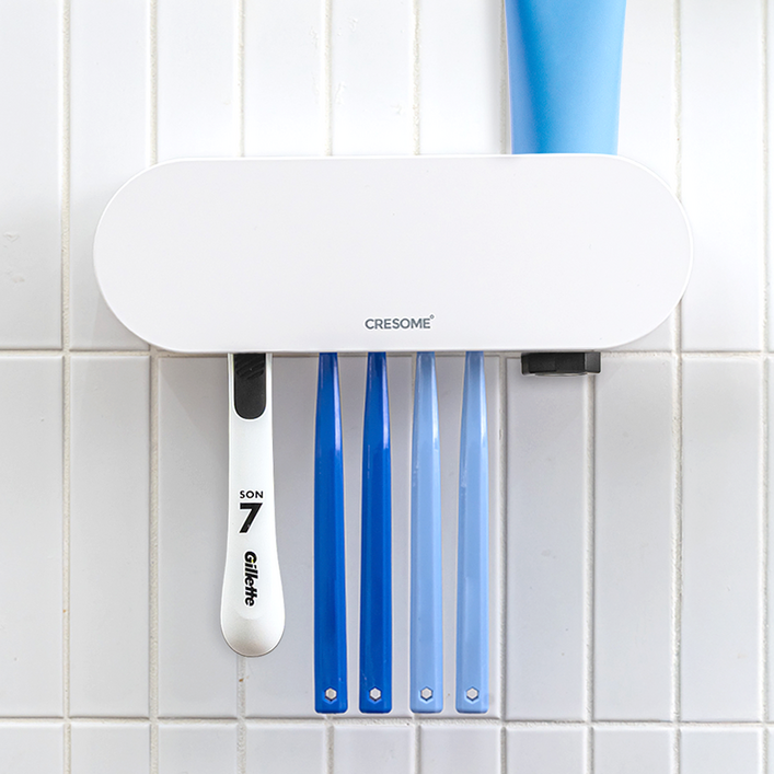 크리썸 가정용 유선 UVC 소독기 칫솔살균기