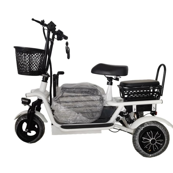 세발전기자전거 3인승 삼륜 8ah 전동스쿠터