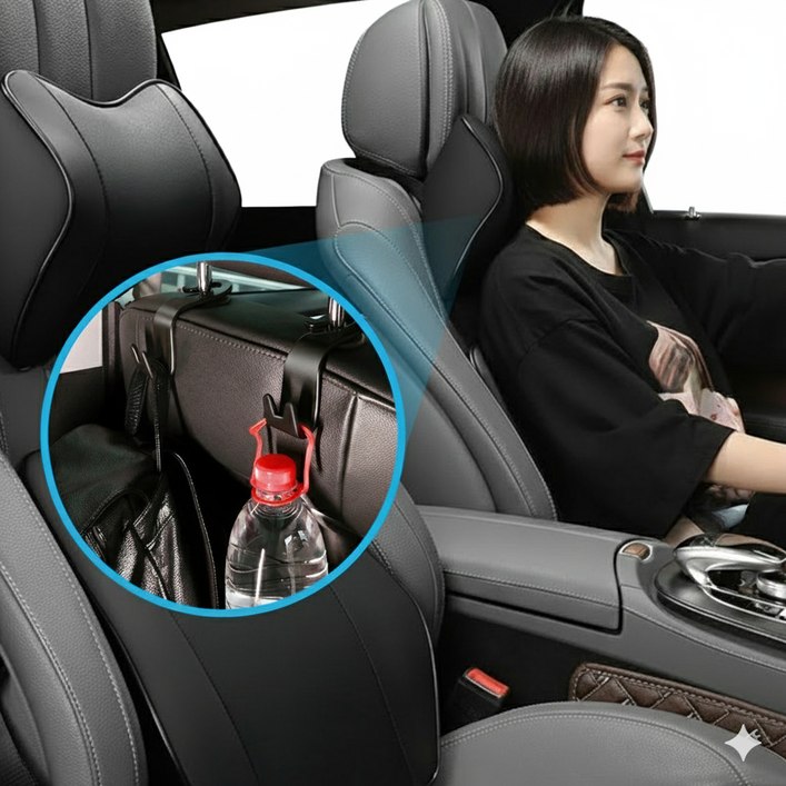 카친구 1+1 차량용 목받침 자동차 목쿠션 차량 목베개 차량용목쿠션