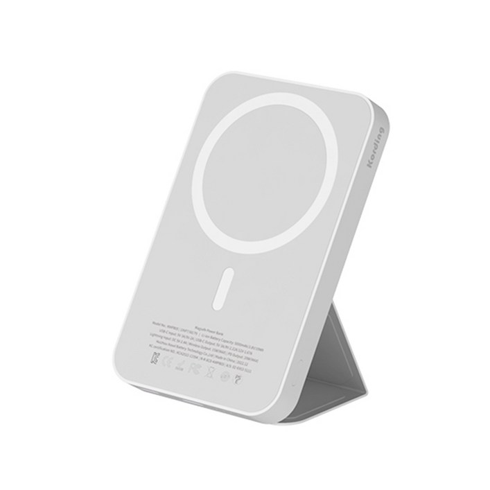 코딩 맥파워 아이폰 고속 무선 충전 미니 맥세이프 보조배터리 5000mAh KMPB05