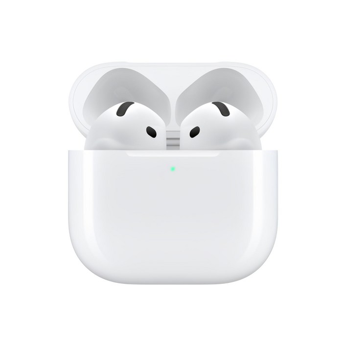 Apple 2024 에어팟 4세대 블루투스 이어폰 유선충전, MXP63KH/A, 화이트