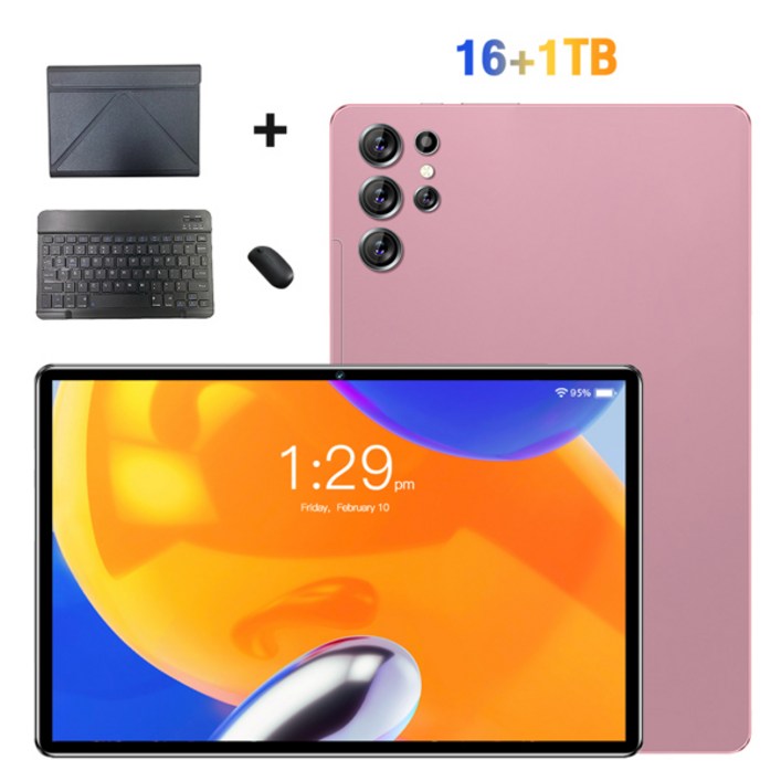 태블릿 탭 울트라 12인치 16GB 램 1TB 롬 태블릿 안드로이드 13 코어 패드 PC 폰 듀얼 와이파이 안드로이드 8000mAh