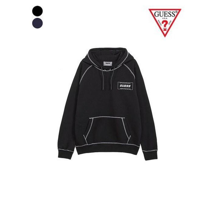 백화점 정품 게스 맨투맨 Z2BQ16KBGQ2 스티치 장식 후드티 MM8K4312P348728766