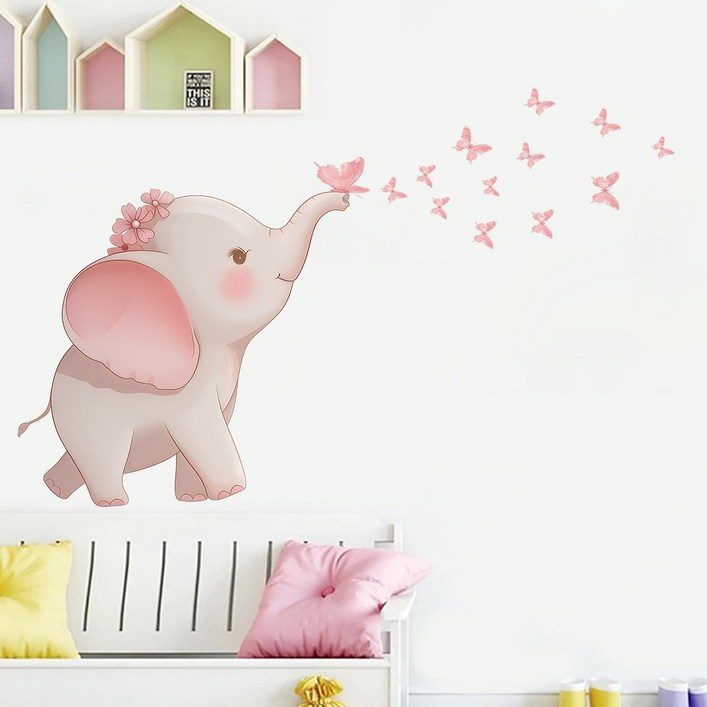 카무무 벽테코 스티커 아이방 포인트 꾸미기