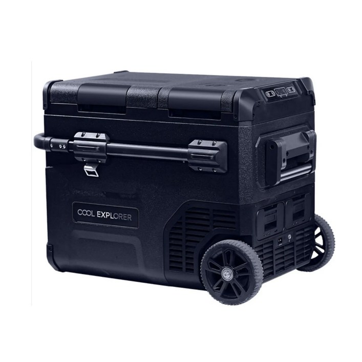 콜드벨트 프리미엄 차량용 냉장고 대용량 휴대용 화물차 캠핑 가정용 차박 냉동고, 배터리 1개, 45L