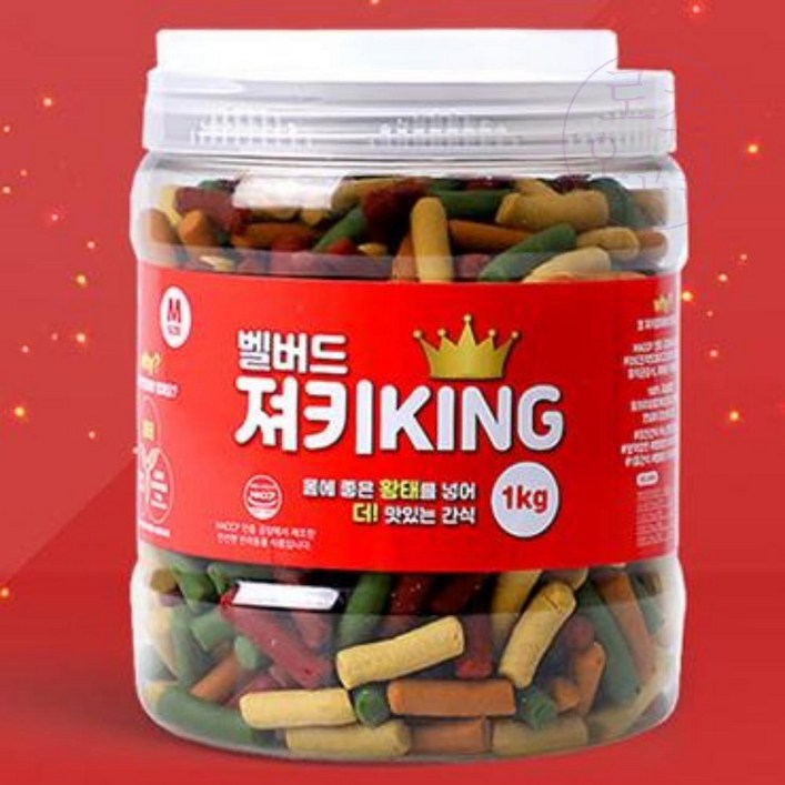 TL 져키킹 M 1KG 강아지칭찬간식 TL 져키킹 M 1KG 강아지칭찬간식