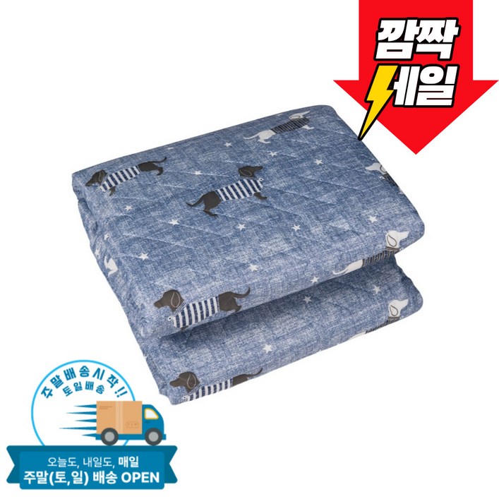 한일의료기 탄소열선 고급 전기요 보관가방 포함