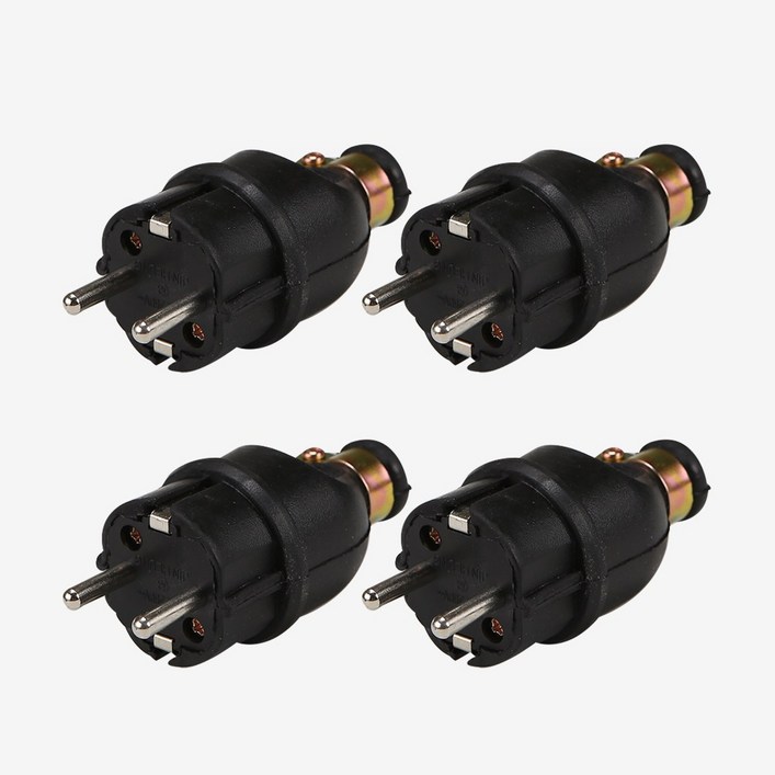 진흥 산업용 고무플러그 16A 250V