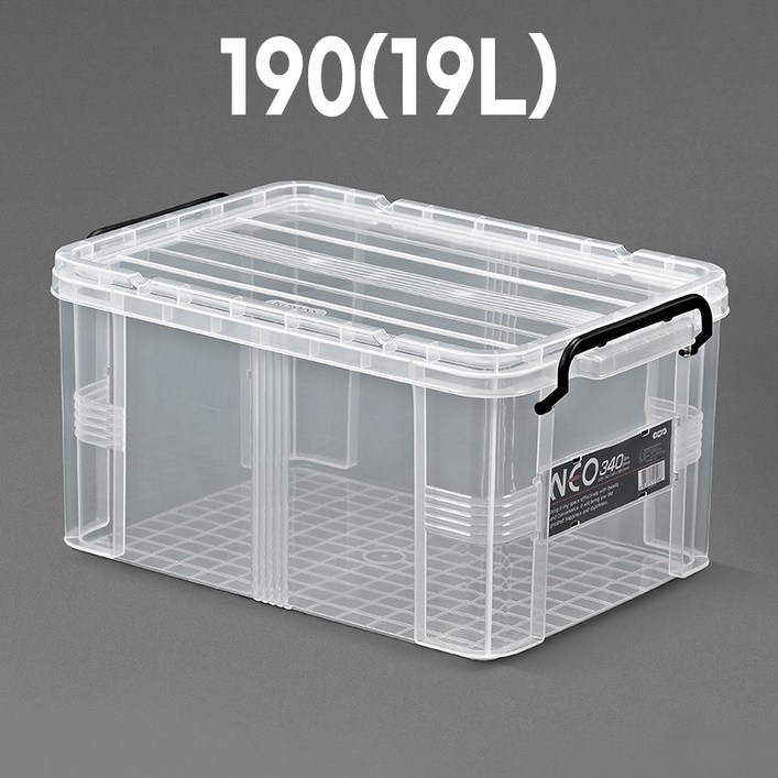 코멕스 네오박스 19019L 1개 리빙박스 수납박스 이사박스 수납정리함