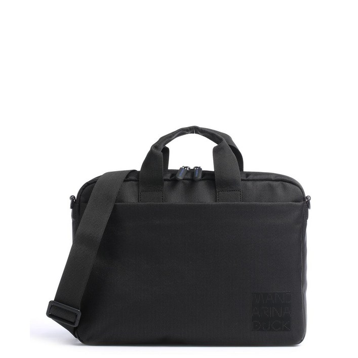 만다리나 덕 Mandarina Duck 지구 노트북 가방 13 인치 폴리에스테르 무연탄 브리프케이스 서류가방 177259