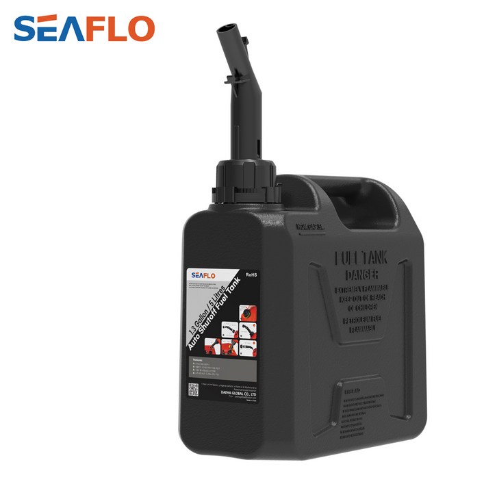 씨플로 오리지날 제리캔 등유통 캠핑기름통 블랙 5리터