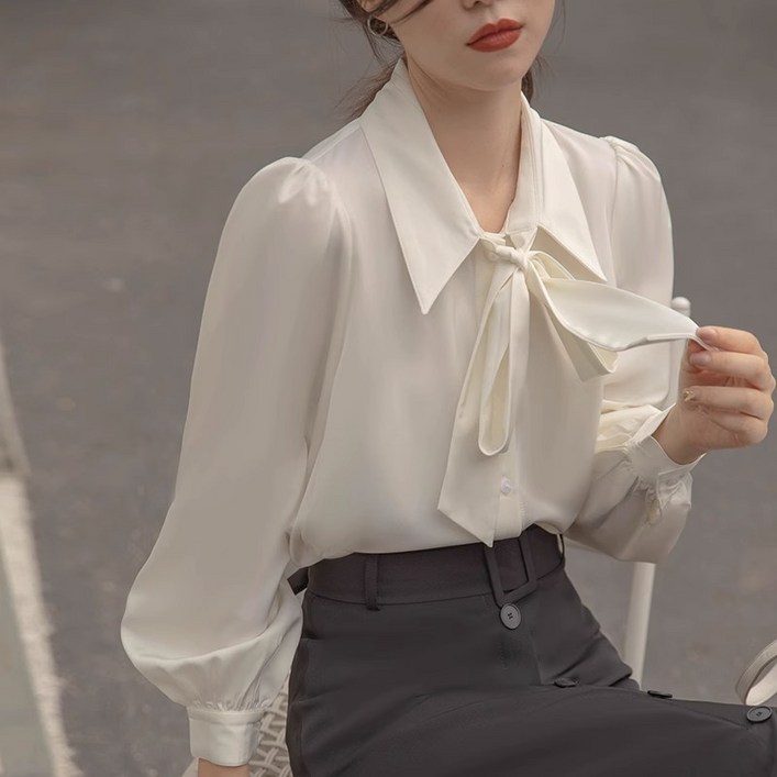 GMZZ 여성 블라우스 봄 여름 정장 GMZZ 여성 블라우스 봄 여름 정장