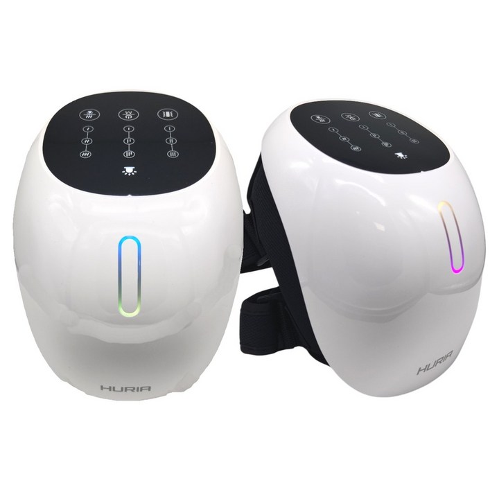 휴리아 무릎 쉼 안마 엑스 마사지기 공기압 온열 진동 무선 찜질기