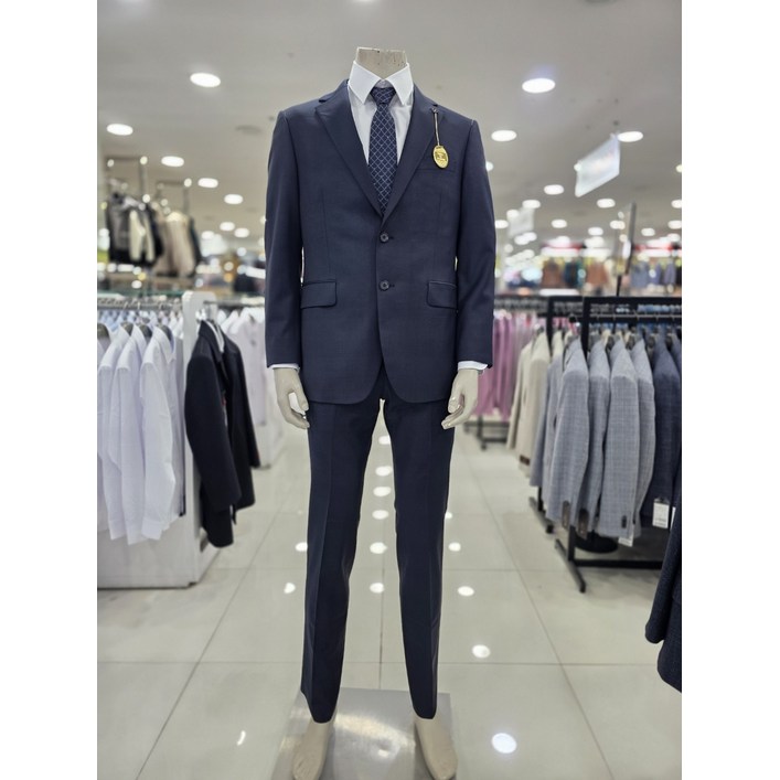 인디안 웰메이드 남성 기본핏 울혼방 잔체크 정장세트 MAC GA5S 2221