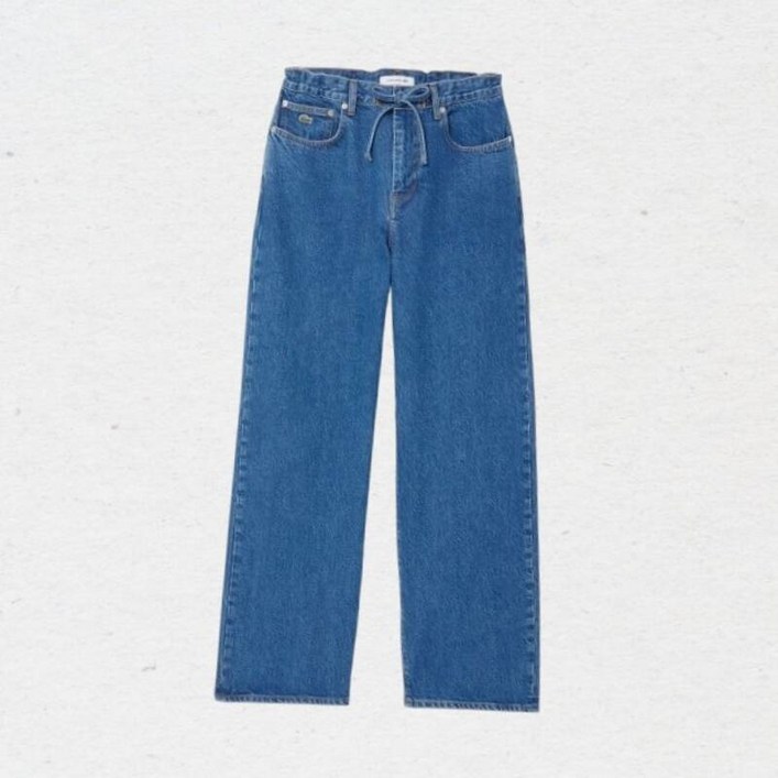 라코스테 브랜드관 여성 25FW 와이드 데님팬츠 HF2448-55N 6NM블랙 271310