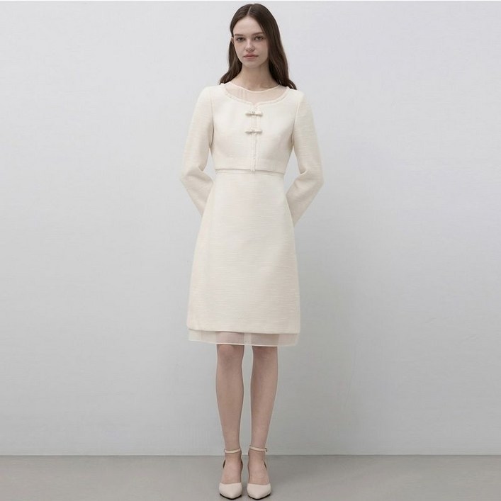 국내백화점 잇미샤 원피스 모던스타일 클래식룩 페미닌무드 로맨틱감성