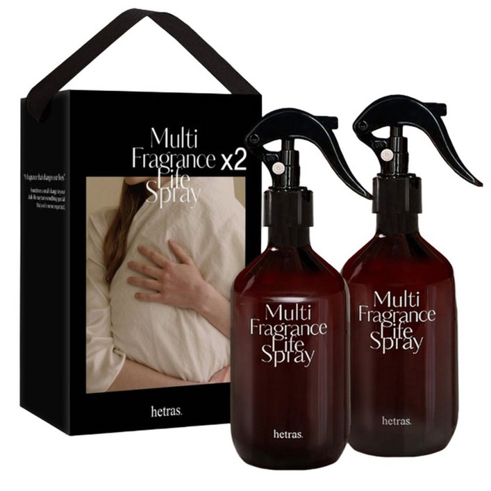 헤트라스 섬유향수 300mlx2개 선물SET 호텔우드