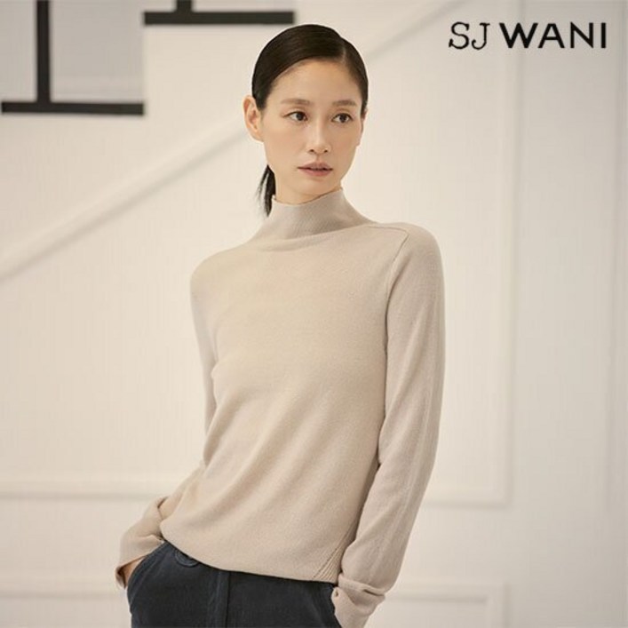 SJ와니 24FW 캐시미어 100 풀오버 1종