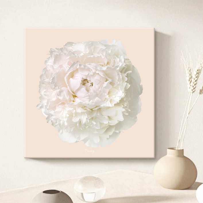 더 아트 컴퍼니 행운을 부르는 모란꽃그림 재물운 금전운 승진운 명예운 액자 80종 1-40, 2. 순수 모란꽃