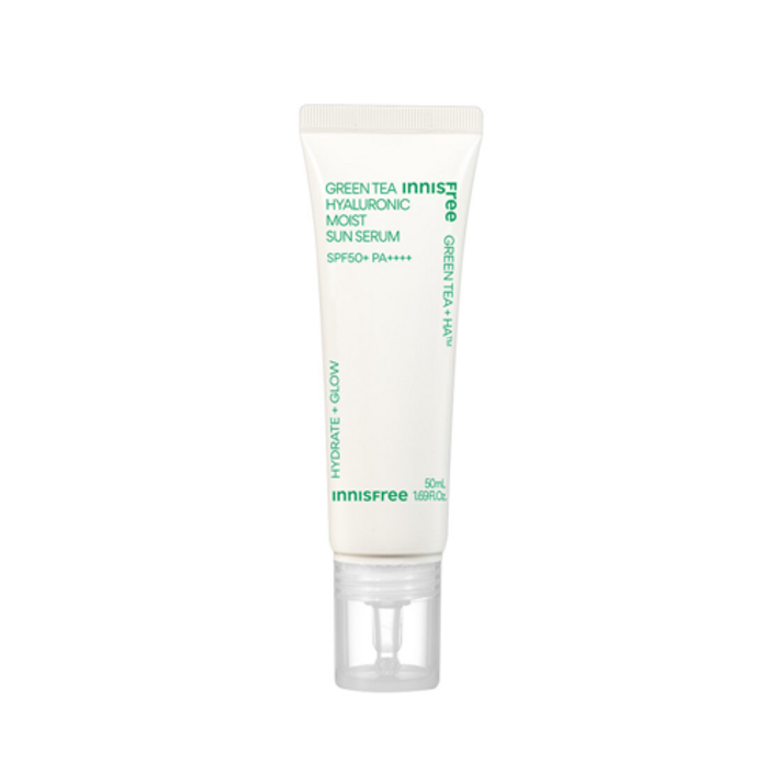 이니스프리 그린티 히알루론산 수분 선세럼 SPF50 PA