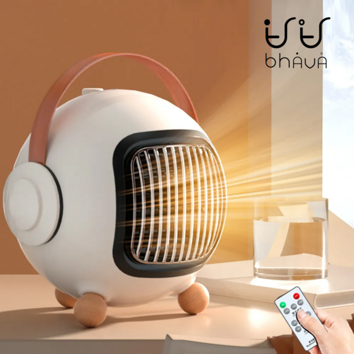 가정용 전기 온풍기 사무실 PCT 히터 의류건조기 감성 디자인 난로  다용도 건조 캠핑용 휴대용 소형 발난로 항공기히터