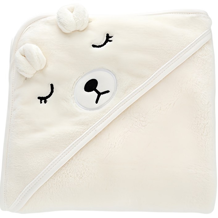 조이멀티 유아용 북극곰 목욕타올 조이멀티 유아용 북극곰 목욕타올