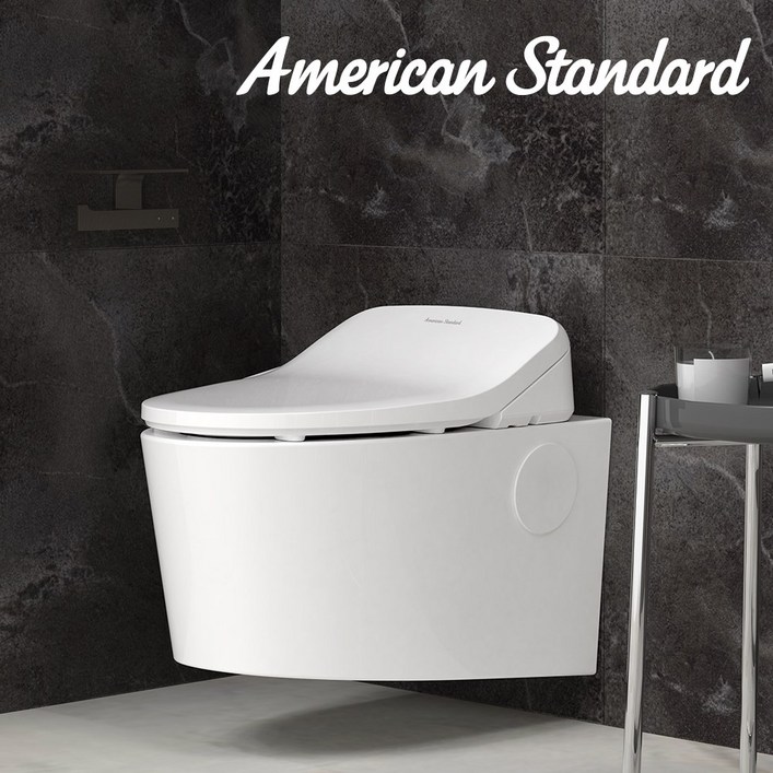 25년 신모델 아메리칸 스탠다드 아쿠아R 비데 터치식 무선 리모컨 방수 필터없는 직수형