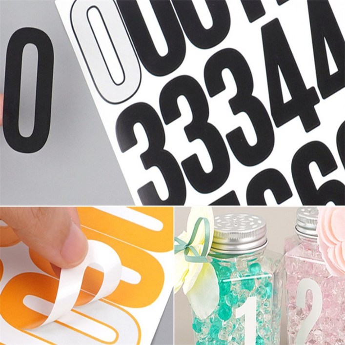 [고움터] 5.1cm 숫자스티커 어린이집만들기