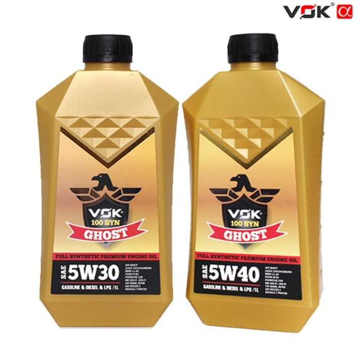 보크알파 고스트 5W30 5W40 1L 프리미엄 합성 엔진오일, 1개 보크알파 고스트 5W30 5W40 1L 프리미엄 합성 엔진오일, 1개