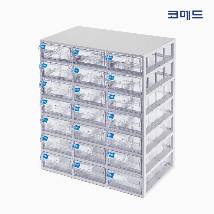 코메드 CMD5007 멀티박스 21칸 투명서랍장 코메드 CMD5007 멀티박스 21칸 투명서랍장