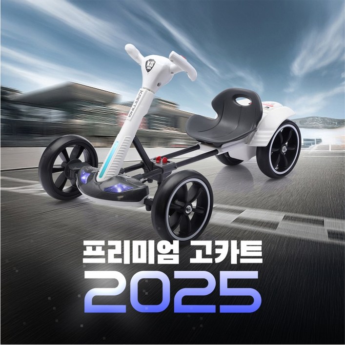 2025년 접이식 고카트 경량 전동 원격조종 자동차 레이싱카
