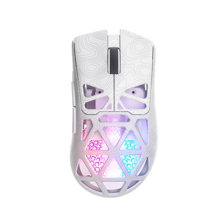 FURYCUBE G11 초경량 무선 게이밍 마우스 PAW3311 센서 메테오 볼캐노 다이내믹 RGB 3모드 연결 6단계 DPI 인체공학적 디자인 대용량 장시간 사용