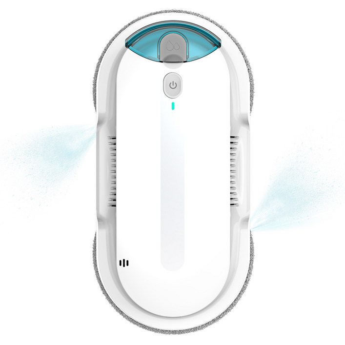 INSE 스마트 창문 로봇청소기 초강력 흡입리필걸레세트