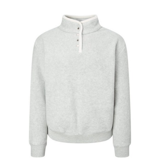 [AK플라자] [헤지스레이디스] [25FW]기모 칼라 플리스 풀오버 HSTS5D001G1