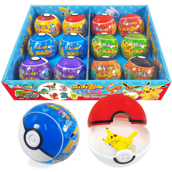 포켓몬스터 피카츄&친구들 피규어 랜덤 뽑기 가챠