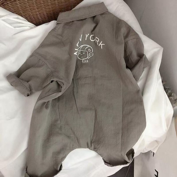 유아 아기옷 봄 가을 외출복 뉴 남방 점프 우주복