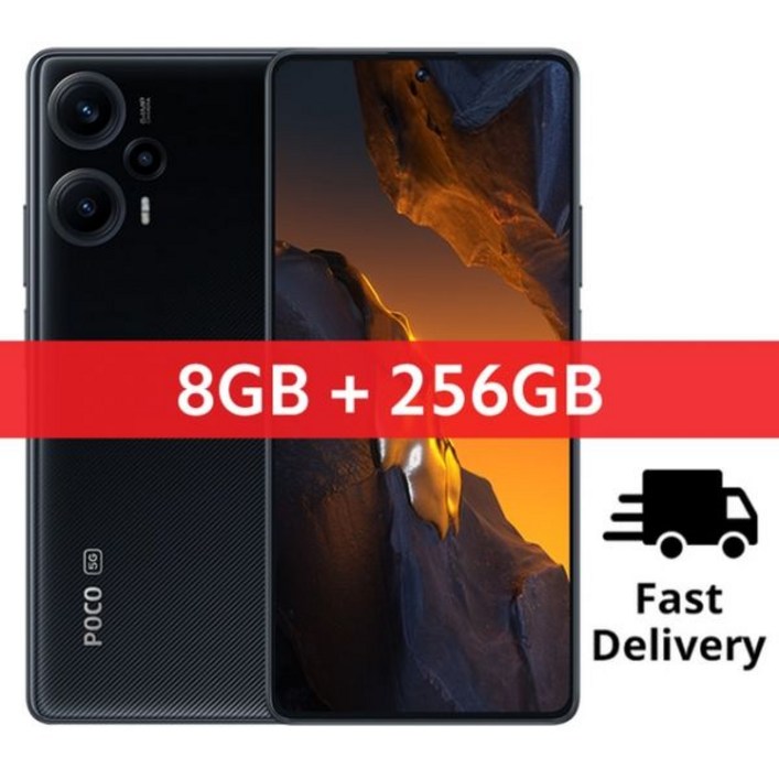 포코폰 포코 F5 5G 월드 프리미어 자급제 듀얼심 공기계, 8GB 256GB Black_2, 블랙